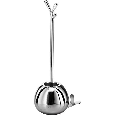 Lineabeta - 'PESSE'' Balenghi-Wischerhalter aus poliertem Stahl (1/2)