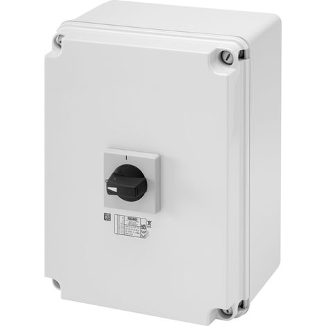 INTER-SECTIONNEUR MULIPOL. 100A 6P COMMANDE GEWISS GW70607P