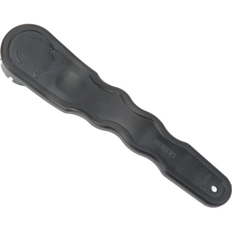 Clé à vannes à air 8 cannelures, noire, portable, en PVC, pour canots pneumatiques, kayaks, bateaux gonflables et navires de dérive (1/5)