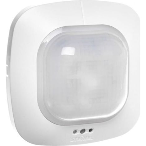 Sensor de presencia y crepuscular empotrable Steinel IR Quattro 8m COM1 IP20 cuadrado blanco ST000349