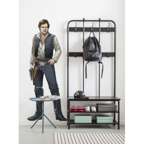 Komar Star Wars XXL Han Solo 127 x 196 cm, Stickers pour les murs 12406 (1/3)