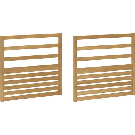Modulo Braccioli 2 pz Bianco 79 x 4 x 73 cm vidaXL (1/5)