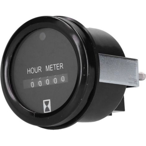 Compteur horaire étanche - OKZ® - Quartz AC/DC 12-36V - Minuterie mécanique - Voyant lumineux - Design compact