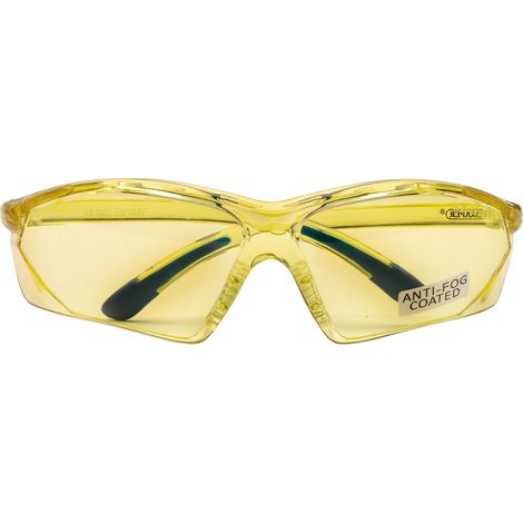 Draper Yellow Safety Spectacles with Anti-Mist Coating (Model 02935) (1/5)