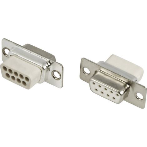MH Connectors MHDBC15SS-NW D-SUB Buchsenleiste 180 ° Polzahl: 15 Crimpen 1 St.