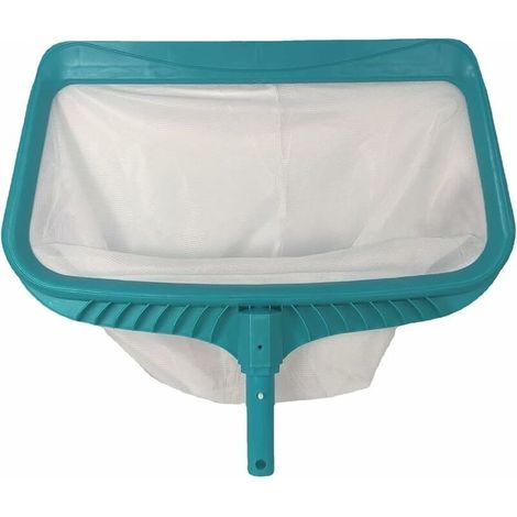 Pool-Skimmernetz, tiefes Skimmernetz ohne Teleskopstange, passend für die meisten Standardstangen, Laubnetz, Poolzubehör für Schwimmbäder, Aquarien und Teiche, 42 x 24,5 cm (1/5)