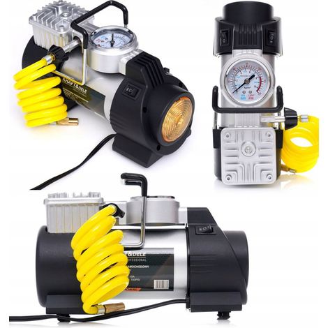Compresor portátil para coche 12V 190V 40L/min Kraft&Dele (1/5)