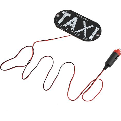 12V LED-Taxi-Kontrollleuchte für Windschutzscheibe, Fahrerlicht, Innenraumbeleuchtung, Armaturenbrettbeleuchtung, Frontscheibenbeleuchtung. (1/5)