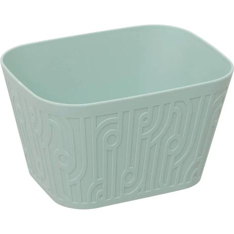 Panier de Rangement Design "Arche" 14cm Vert Céladon (1/2)