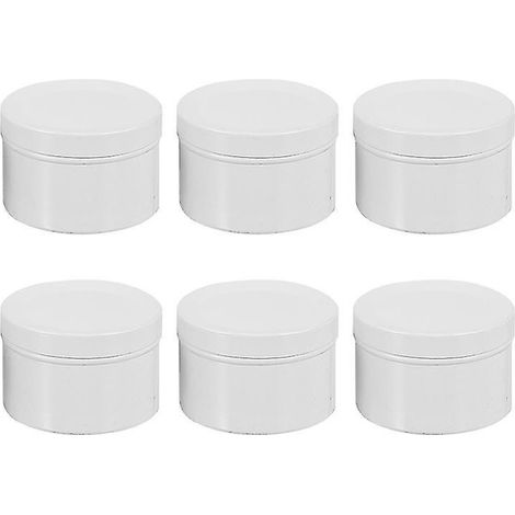 6 pots pour la fabrication de bougies (1/3)