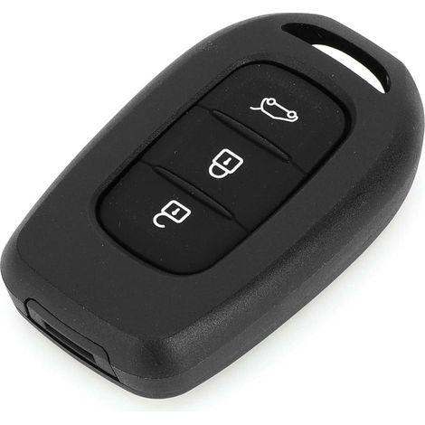 Botier De Clé Pour Renault - 2 Ou 3 Boutons - Design Plat Rectangulaire - Remplacement Coque Sans électronique (1/5)