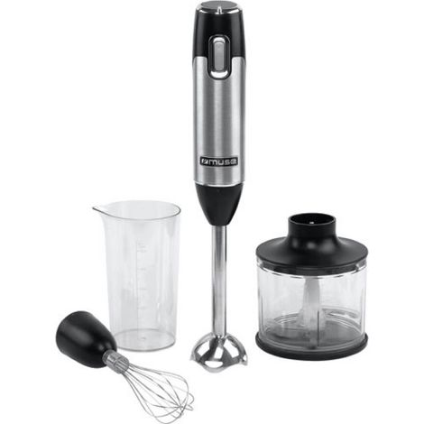 Muse MS 05HB batidora de mano negro e inox 600 W (1/5)