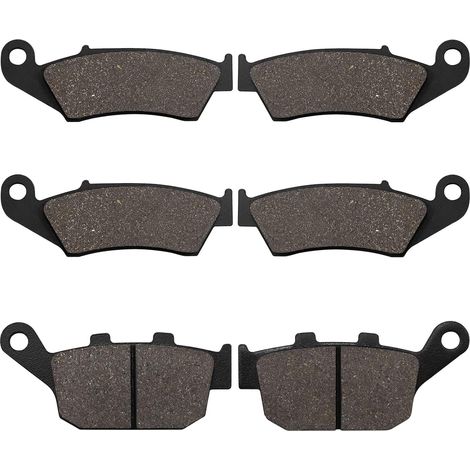 Plaquettes de frein avant et arrière pour XL 600 Transalp 600 1997-2000 / XL 650 Transalp 650 2000-2007 / XL700V Transalp 700 2008-2011 (1/5)