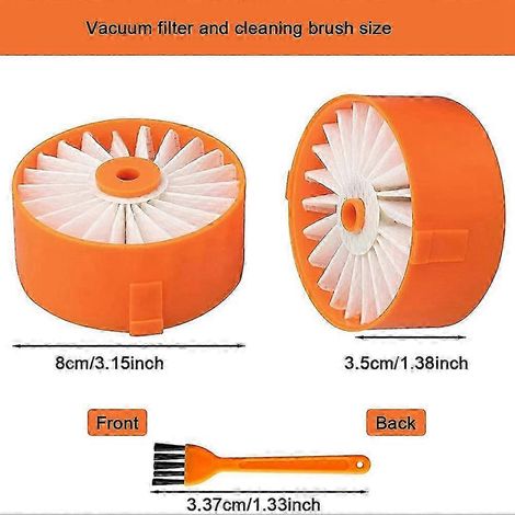 Ersatzfilter für BlackDecker BSV2020G BSV2020P Powerseries Extreme Akku-Staubsauger Acc Edition 0703