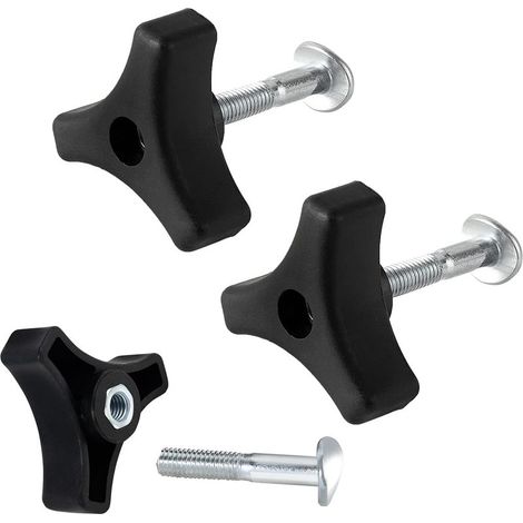 Boulon de Poignée de Tondeuse à Gazon, Vis pour Tondeuse à Gazon, Tondeuse à Gazon Accessoires, Convient à La Plupart des Modèles de Tondeuses à Gazon, Solide et Robuste, 3 Pièces (1/5)