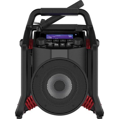 PerfectPro POWERPLAYER PP2 Radio de construcción - FM RDS - DAB+ - bluetooth - USB - AUX-In - Recargable (batería de litio incorporada)