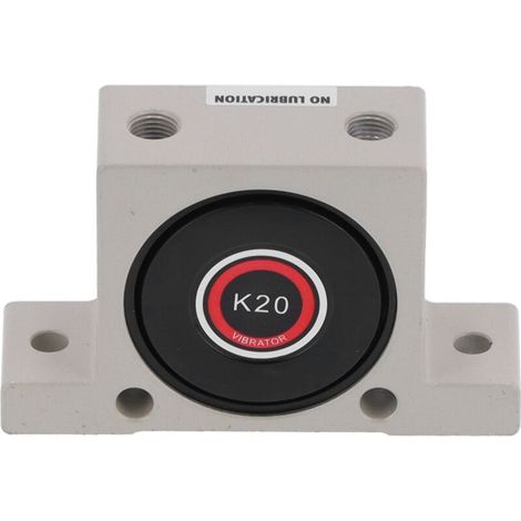 Vibrateur Industriel, Trous Filetés 1/4 Po Vibrateurs Pneumatiques de 245-4000N pour le Vibrateur Pneumatique Industriel d'oscillateur de Type Boule de Trémie (K20) (1/5)
