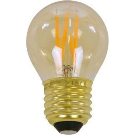 Lichtquelle LED-Filamentkugel Ø4,5 bernsteinfarben
