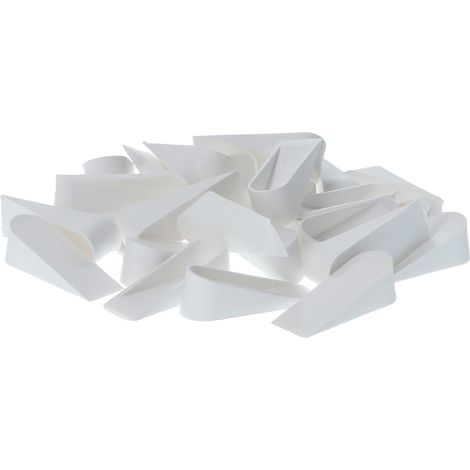Bodenkeile Kunststoff 250 Stück 30 x 12 mm (1/4)