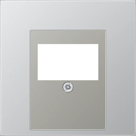 Jung Abdeckung für TAE-Anschlussdosen, 1fach, Serie LS, Aluminium AL 2969 T