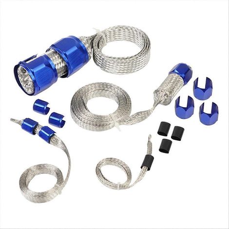 Kit de manchons tressés pour durites automobiles, conduite de carburant à dépression universelle, pièces de rechange pour manchons de durites de chauffage de radiateur (1/5)