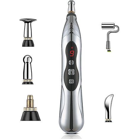 Elektronischer Akupunkturstift zur Schmerzlinderung – Energie-Meridian-Massagestift – Elektronischer Akupunkturstift zur Muskelregeneration – Massagestift – Energiestift (1/5)