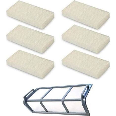 1 préfiltre et 6 filtres HEPA pour préfiltres AMIBOT Pure, Pulse et Prime (1/3)