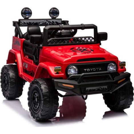 Toyota FJ rossa, 4x4, auto elettrica (1/5)