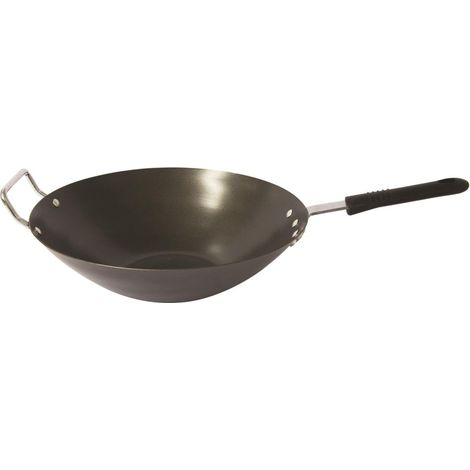 Wok Acier 33cm Tous Feux - MAXON (1/4)