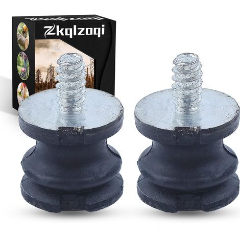 2 pcs grand tampon antivibrations pour Husqvarna 61 66 266 268 272501773501, grand support de tampon AV. (1/5)