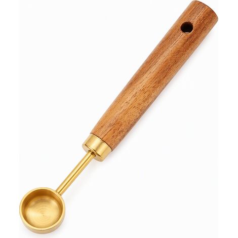 cuillère doseuse de cuisine doré en set 2.5 ml pour la maison