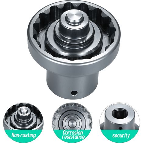 Jeffergarden Outil de remplacement pour douille d'écrou de roue à blocage central pour Porsche 991 Cayman Panamera 3/4 Drive (1/5)