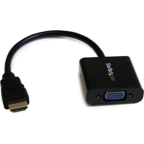 Adattatore HDMI Startech HD2VGAE2 1920 x 1080 px Nero (1/5)