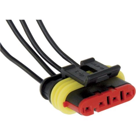 connecteur pré-câblé 4 voies mâle 1 mm² série 1,5 étanche