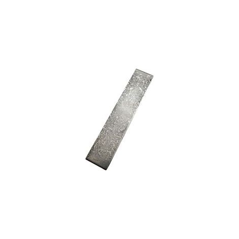 Billet d'acier damas coupe-acier à motifs matériaux de forgeage d'embryon trempé lissé pour Cutter bricolage matériau polyvalent, modèle de nuage (1/4)