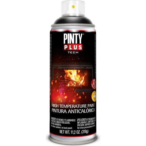 Vernice spray nera anti-calore PintyPlus Tech 520cc A104 (1/2)