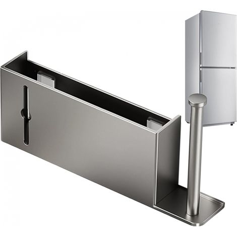 Organisateur de rangement sur armoire support poubelle pour porte d'armoire Organisateurs cuisine muraux (1/4)