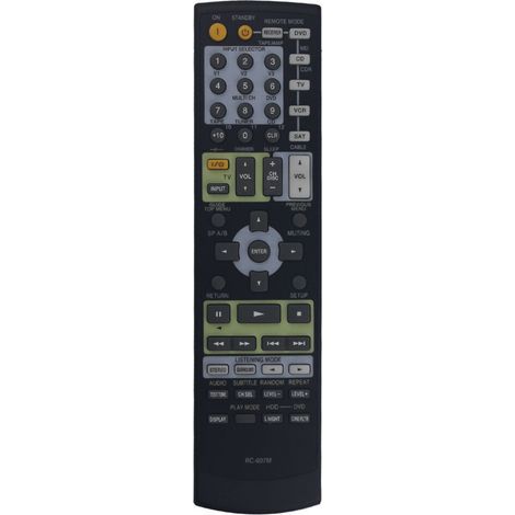 Remplacement de la TéLéCommande RC-607M pour RéCepteur TX-NR708 TX-SR503 H A1