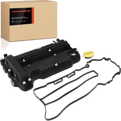 Tapa de válvulas, material plástico, kit de juntas incluido, compatible con Opel y Vauxhall, fácil instalación con tornillos. (1/5)