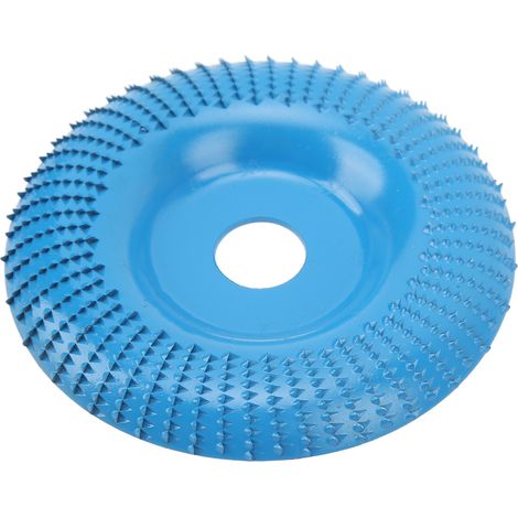Disque de ponçage pour bois stable sans déformation, meule façonnage robuste, plateau de polissage bleu, outil de travail du bois (1/5)