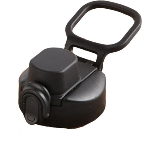 1 Couvercle de remplacement,Bouchon anti-fuite avec verrouillage,Couvercle plastique,Compatible 12oz à 62oz,Pour bouteille d'eau (1/5)