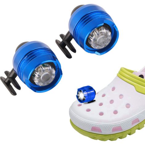 Lampe portable 2 pièces pour sabots, bleue (1/5)