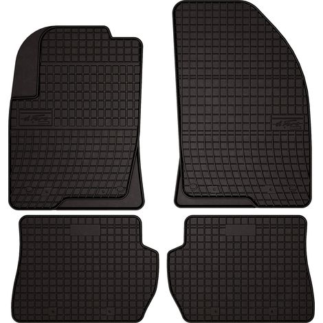 Alfombrillas de goma para Mazda 2 I hatchback (2002-2007) - negras, montadas