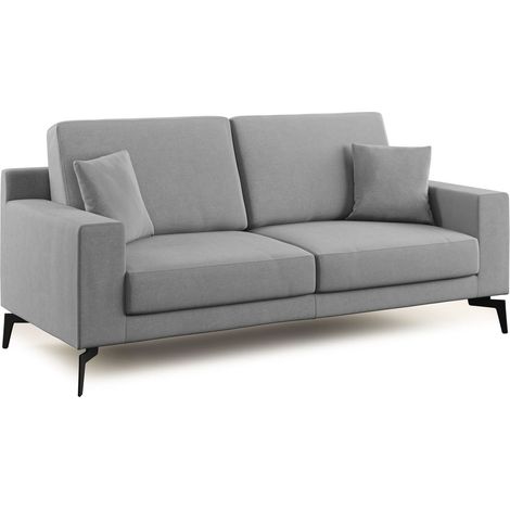 Prestige Divano design moderno T11 166 cm grigio