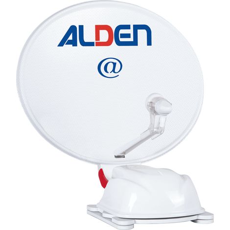 Pack ALDEN AS2 Parabole Satellite Automatique 60cm + Récepteur satellite SATMATIC HD TNTSAT