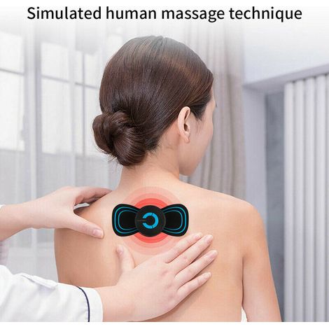 Beinmassagegerät mit elektromagnetischen Wellen. Mini-Nackenmassagegerät mit 6 einstellbaren Positionen zur Schmerzlinderung – AquaForge (1/4)