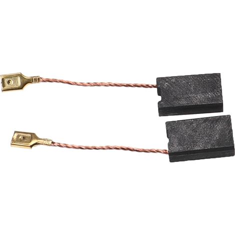 vhbw 2x escobilla carbón 6 x 12 x 20 mm compatible con Collomix R1300, RGE 160-1, RGE 162 Duo mezcladora (1/3)