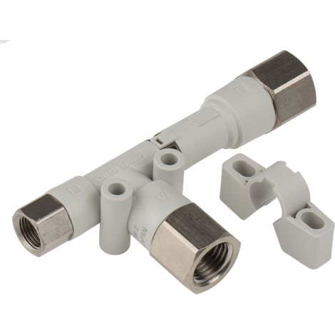 Générateur de vide SMC, buse de 1.3mm, -90kPa 40L/min. ( Prix pour 1 )