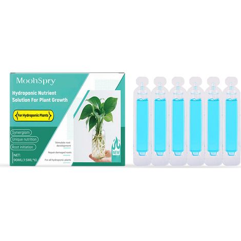 MOONSPRY Pflanzenvitalitätsmittel: Eine universelle Nährlösung für Hydrokultur, Topfpflanzen und Freilandanbau. (1/5)