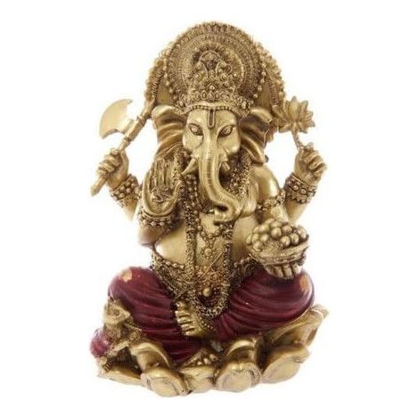 Objet de décoration - PUCKATOR - Ganesh - Rouge - 16cm - Ethnique - Intérieur